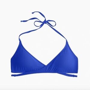 J. Crew Wrap Halter Bikini Swim Top